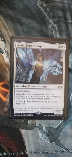 Giada, Font of Hope Custom EDH Deck: Box+Sleeves Includes Insured Free Shipping - Image 1