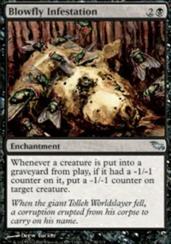 MTG Blowfly Infestation, Light Play, English Shadowmoor - Image 1