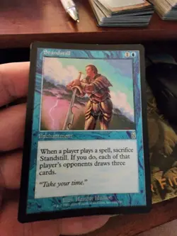 Odyssey MTG 1 Standstill Magic Damaged - Image 1