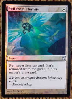 Pull from Eternity | Time Spiral | NM | FOIL | Uncommon EDH - Image 1