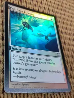 Pull from Eternity | Time Spiral | NM | FOIL | Uncommon EDH - Image 2