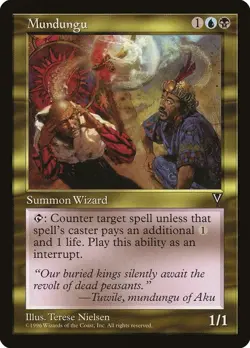 Mundungu Visions Uncommon NM Magic: The Gathering Normal - Image 1