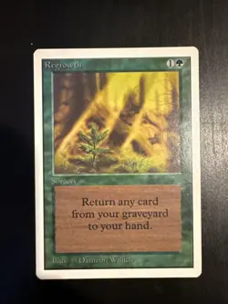Regrowth Unlimited MTG - Image 1