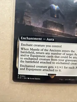 MTG Mantle of the Ancients PIP 0452 R NM Regular Extended Art - Image 3