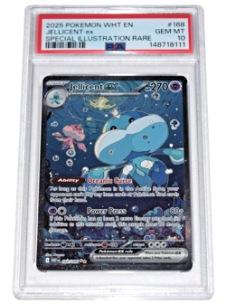 Pokemon White Flare ~ JELLICENT ex ~ PSA 10 ~ Special Illustration Rare 168/086 - Image 1