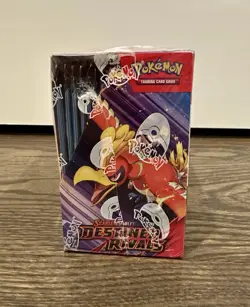 Pokemon TCG Scarlet & Violet Destined Rivals Booster Box New Sealed Auction B - Image 3