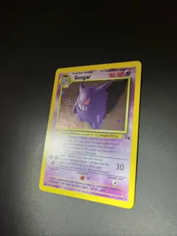 Pokemon Gengar Fossil 5/62 Holo Rare- LP - Image 2