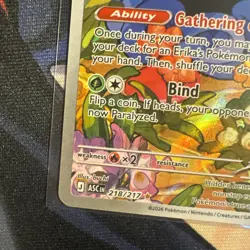 Erika's Tangela 218/217 Ascended Heroes Illustration Rare Pokemon TCG NM - Image 5