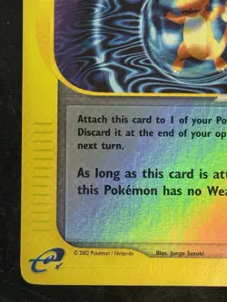 Pokemon TCG Weakness Guard 141/147 Aquapolis Reverse Holo Bubble Charmander - Image 5