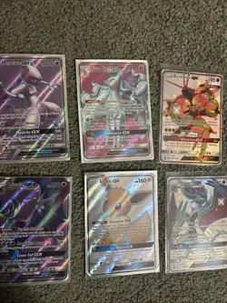 Pokemon TCG Lot of 10 GX Full Art Ultra Rare Cards - Image 3