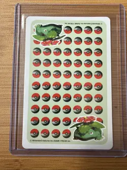 Bulbasaur 🔥 Pokemon Playing Card 🔥 Queen Of Spades - Image 2