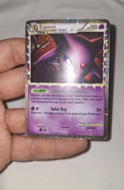 Pokemon TCG Espeon Prime 81/90 Undaunted Ultra Rare Holo English 2010 - Image 1