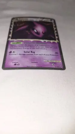 Pokemon TCG Espeon Prime 81/90 Undaunted Ultra Rare Holo English 2010 - Image 2