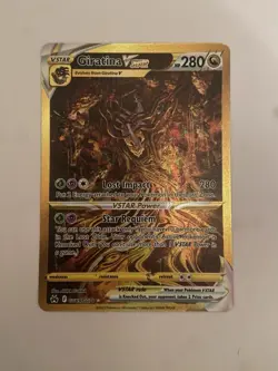 Pokemon Giratina VSTAR (secret) GG69/GG70 Crown Zenith: Galarians Gallery Holo - Image 2