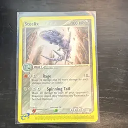 Pokemon TCG Steelix 33/100 EX Sandstorm Rare Regular English Stage 1 100 HP - Image 1