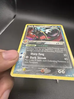 2004 Pokemon EX Team Rocket Returns Dark Gyarados #36/109 HP - Image 3