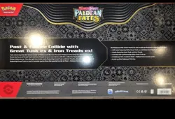 Pokemon TCG Paldean Fates Great Tusk ex & Iron Treads ex Premium Collection |NEW - Image 2