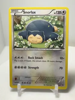 Snorlax 26/39 Pokemon TCG Kalos Starter Set Common Regular LP - Image 1