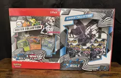 Pokemon Sam’s Club Black Bolt Binder Collection & Unova Poster Collection Sealed - Image 1