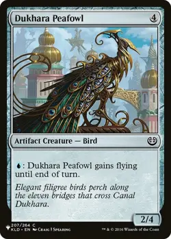 Dukhara Peafowl - The List Light Play, English Magic the Gathering MTG The List - Image 1