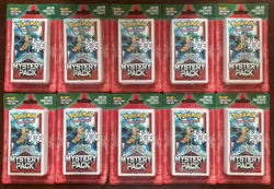 Pokemon Mystery Pack Seeded 1:10 Crystal Guardians - Lot Of 10 2025 Brand New - Image 1