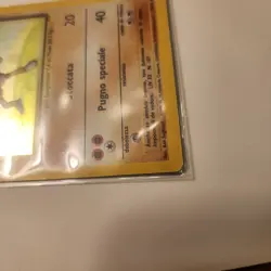Pokemon Base Set Italian Hitmonchan Holo Rare 7/102 Swirl 1999 Unlimited TCG - Image 3