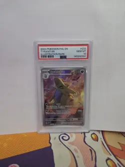 Pokemon Sv02: Paldea Evolved Tyranitar 222/193 Illustration Rare Holo PSA 10 - Image 1