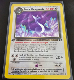 Pokemon TCG Dark Dragonair 1st Edition Team Rocket Uncommon #33/82 LP - Image 1