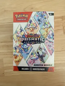 Pokemon TCG Scarlet & Violet Prismatic Evolutions Booster Bundle Sealed - Image 1
