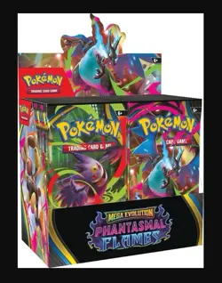 Pokemon Mega Evolution Phantasmal Flames Booster box TCG Gengar Charizard - Image 1