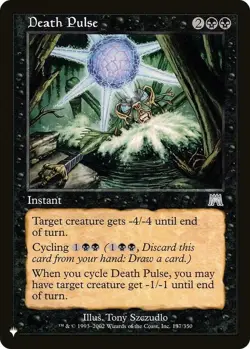Death Pulse - The List Light Play, English Magic the Gathering MTG The List - Image 1