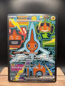 Pokemon TCG Rotom ex #126/094 – Special Illustration Rare (SIR) Phantasmal Flame - Image 1