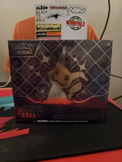 Pokemon TCG: Scarlet & Violet Paldean Fates Elite Trainer Box ETB Sealed - Image 1