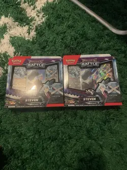 Pokemon TCG: Rival Battle Deck Steven - Factory Sealed Box Damaged - Image 1