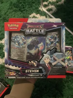 Pokemon TCG: Rival Battle Deck Steven - Factory Sealed Box Damaged - Image 2