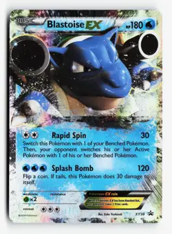 Blastoise EX XY30 XY Promos Pokemon TCG Black Star Promo Near Mint NM - Image 1
