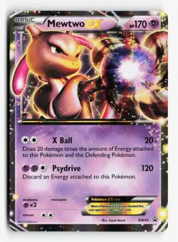Mewtwo EX BW45 Black and White Promos Pokemon TCG Promo Near Mint NM - Image 1