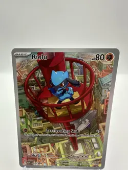 Pokemon TCG Riolu 010 Mega Evolution - Image 2