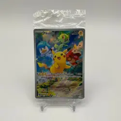 Pikachu Pokemon Scarlet & Violet Promo #027 Sealed - Image 1