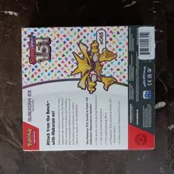 Pokemon Scarlet & Violet 151 Alakazam ex Collection Box 4 Boosters 3 Promos - Image 3