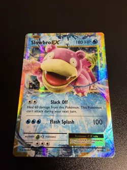 Pokemon TCG Slowbro EX Evolutions 26/108 Holo Ultra Rare LP - Image 2