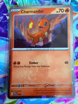 Charmander SVP 047 Black Star Promo Pokemon - Image 1