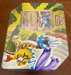 Pokemon TCG Paldea Partners Tin - Raging Bolt Ex - Image 1
