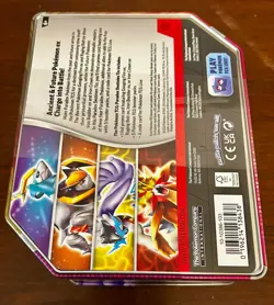 Pokemon TCG Paldea Partners Tin - Raging Bolt Ex - Image 2