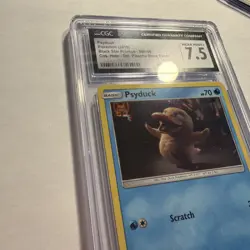 2019 Psyduck #SM199 Detective Pikachu Black Star Promos NM+ PSA 7.5 Pokemon - Image 5