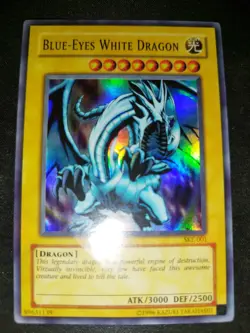 Yu-Gi-Oh! Blue-Eyes White Dragon - SKE-001 - Super Rare - Starter Deck Kaiba LP - Image 1