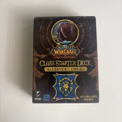 Night Elf Druid Class Starter Deck 2011 WoW World of Warcraft Alliance Rare - Image 1