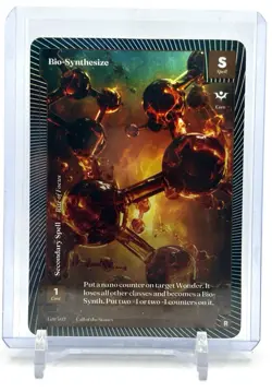 Wonders of The First Bio-Synthesize #149 Rare Spell Call Of The Stones AA78 - Image 1