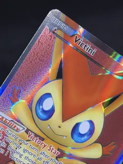 Pokemon TCG Victini Noble Victories Full Art Ultra Rare Card 98/101 LP/EXC+ - Image 2