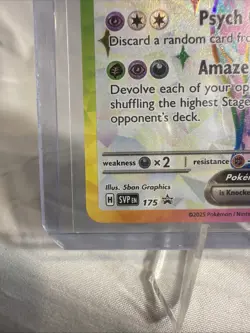 Espeon ex SVP175 Sv: Scarlet & Violet Promo Cards Holo - Image 5